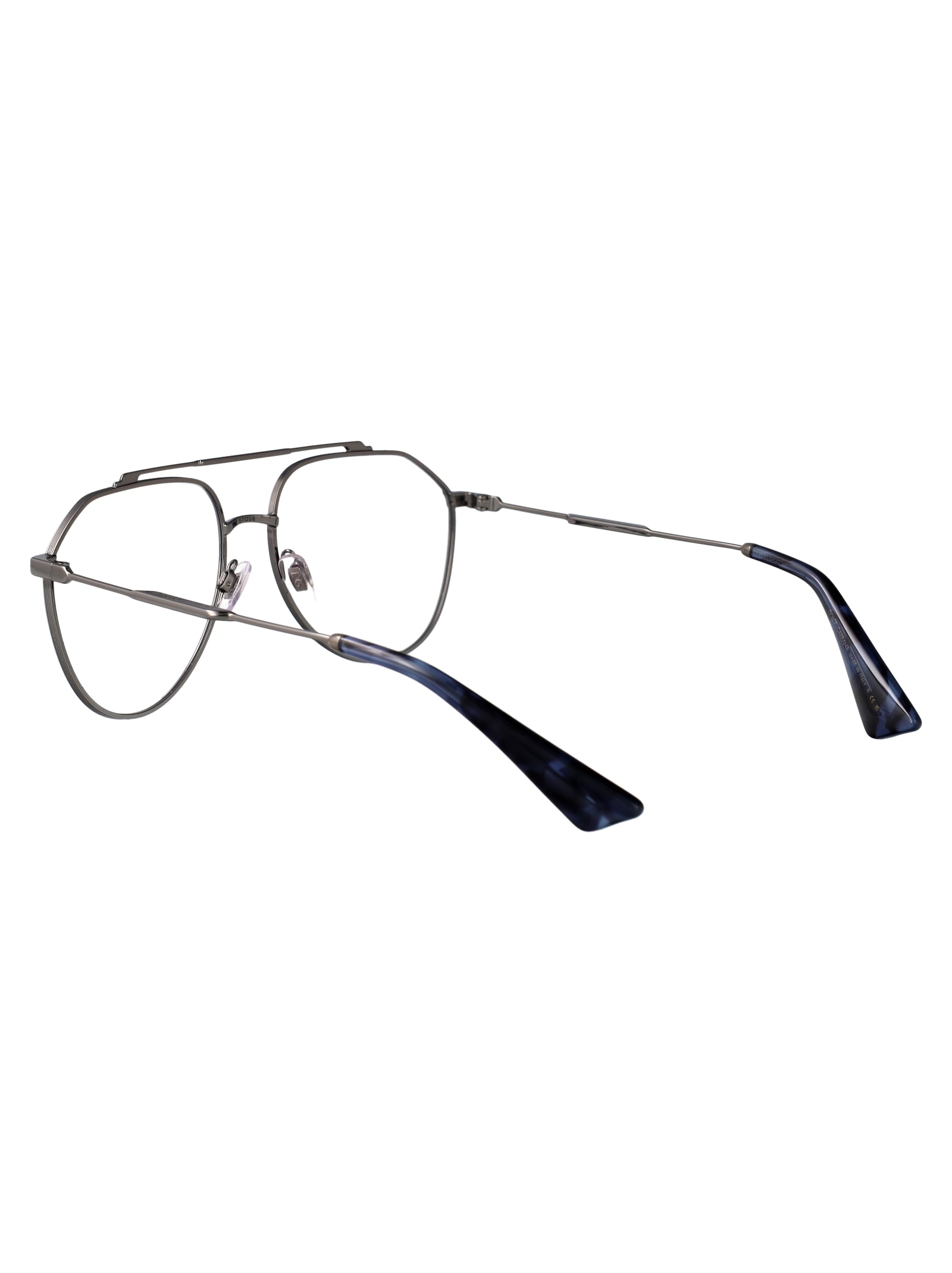 GUNMETAL METAL GLASSES Dolce & Gabbana