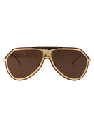 GOLD METAL SUNGLASSES Dolce & Gabbana GOLD 43