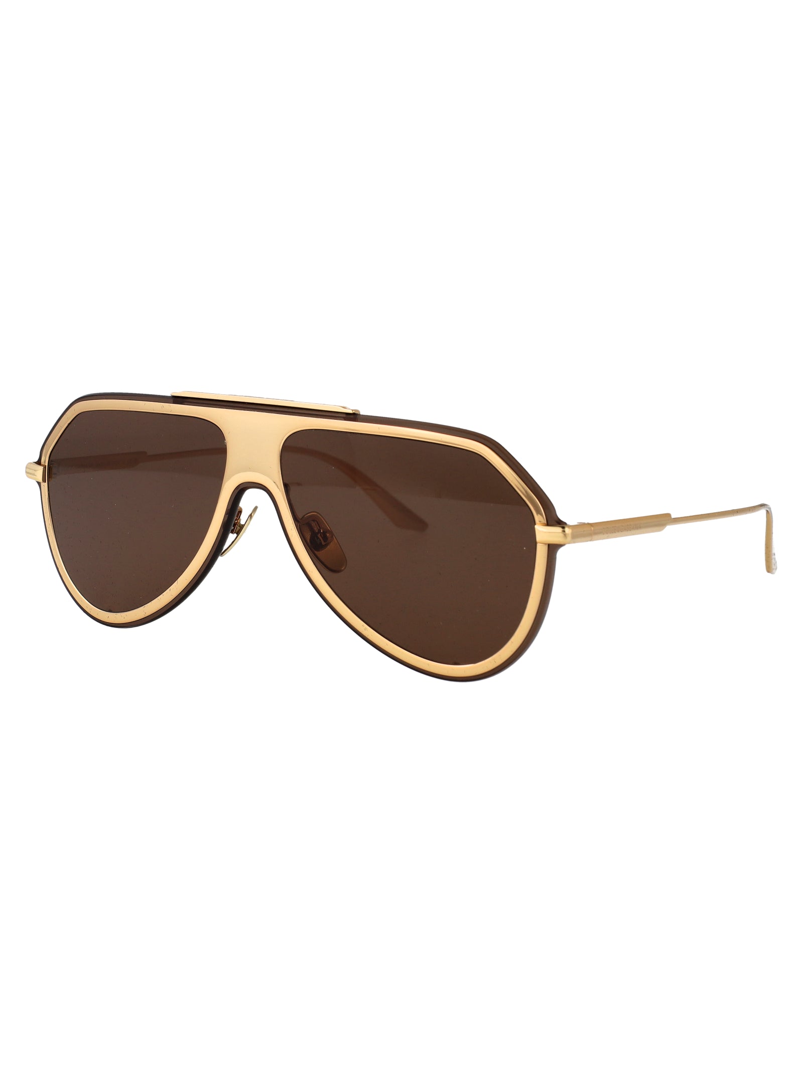 GOLD METAL SUNGLASSES Dolce & Gabbana