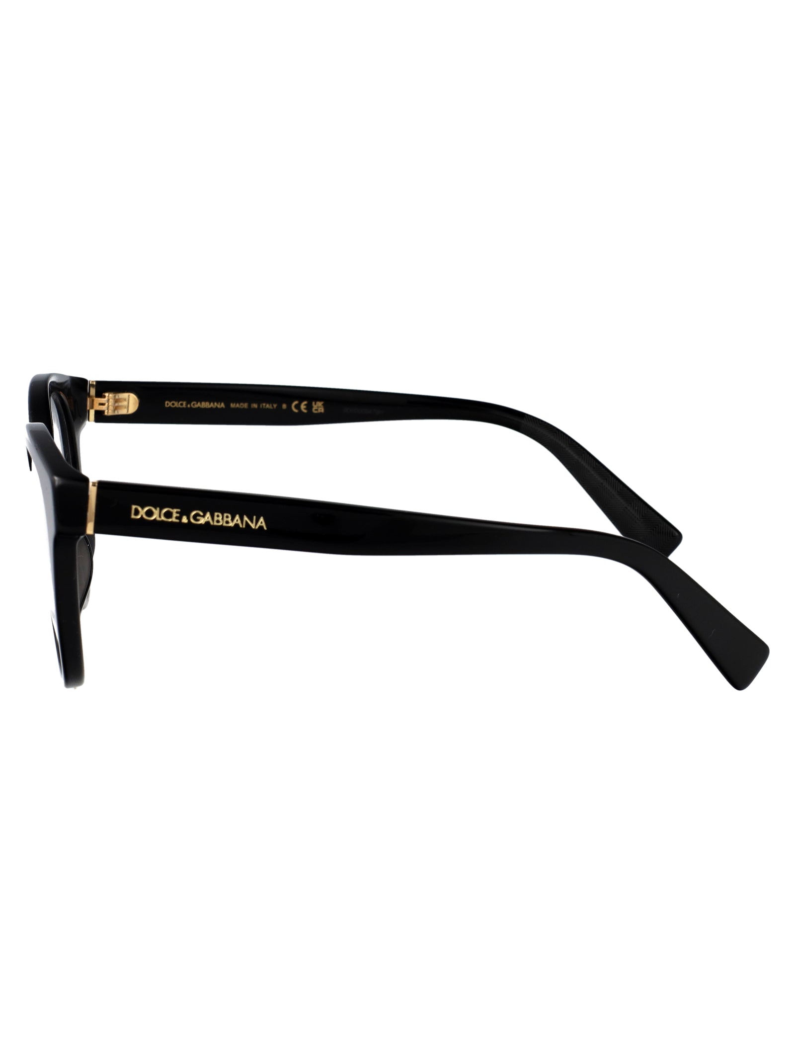 501 BLACK ACETATE GLASSES Dolce & Gabbana