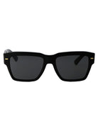 BLACK ACETATE SUNGLASSES Dolce & Gabbana BLACK 55