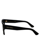 BLACK ACETATE SUNGLASSES Dolce & Gabbana
