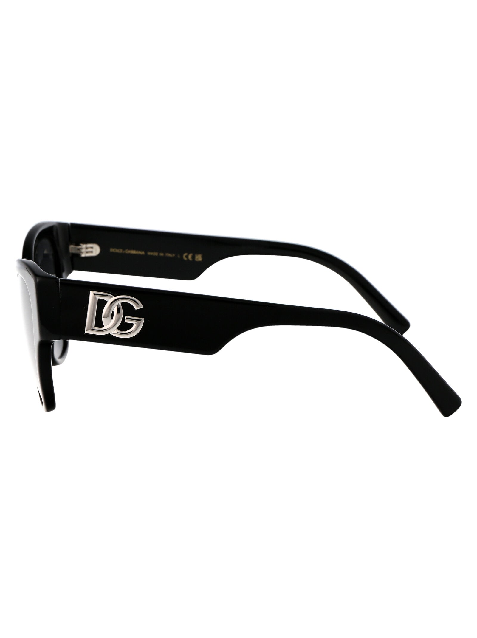 BLACK ACETATE SUNGLASSES Dolce & Gabbana