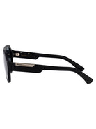MATTE BLACK ACETATE SUNGLASSES Dolce & Gabbana