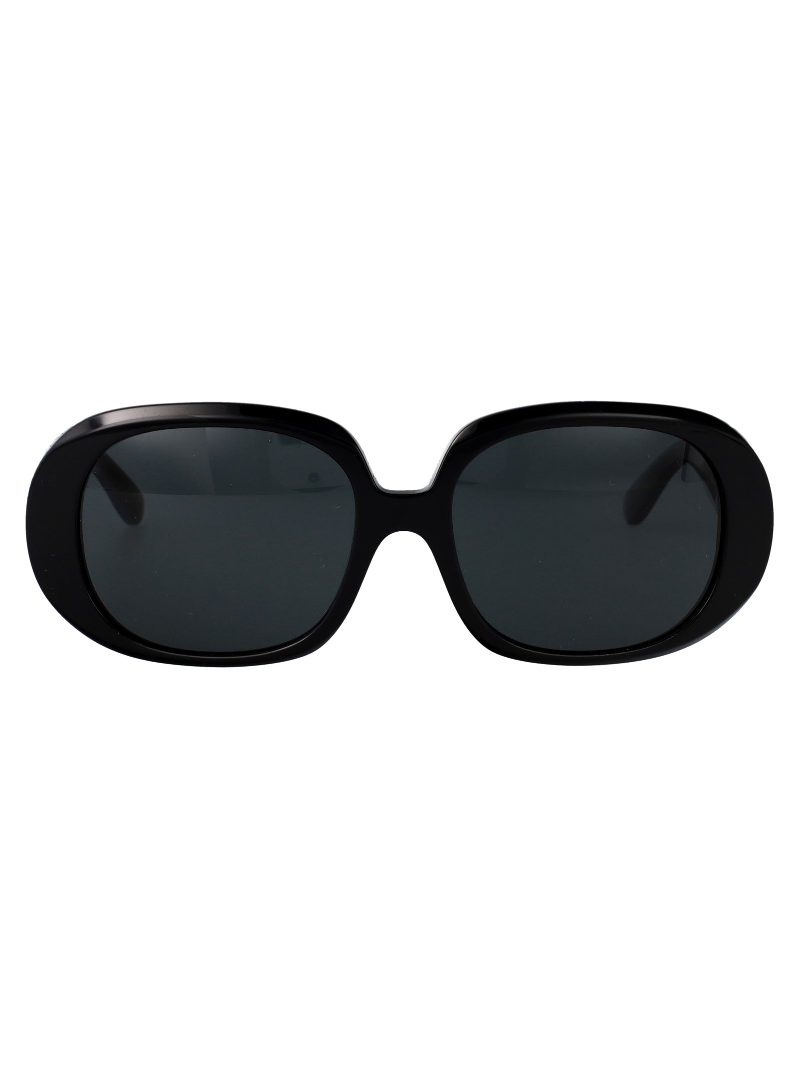 BLACK ACETATE SUNGLASSES Dolce & Gabbana BLACK 56