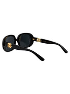 BLACK ACETATE SUNGLASSES Dolce & Gabbana