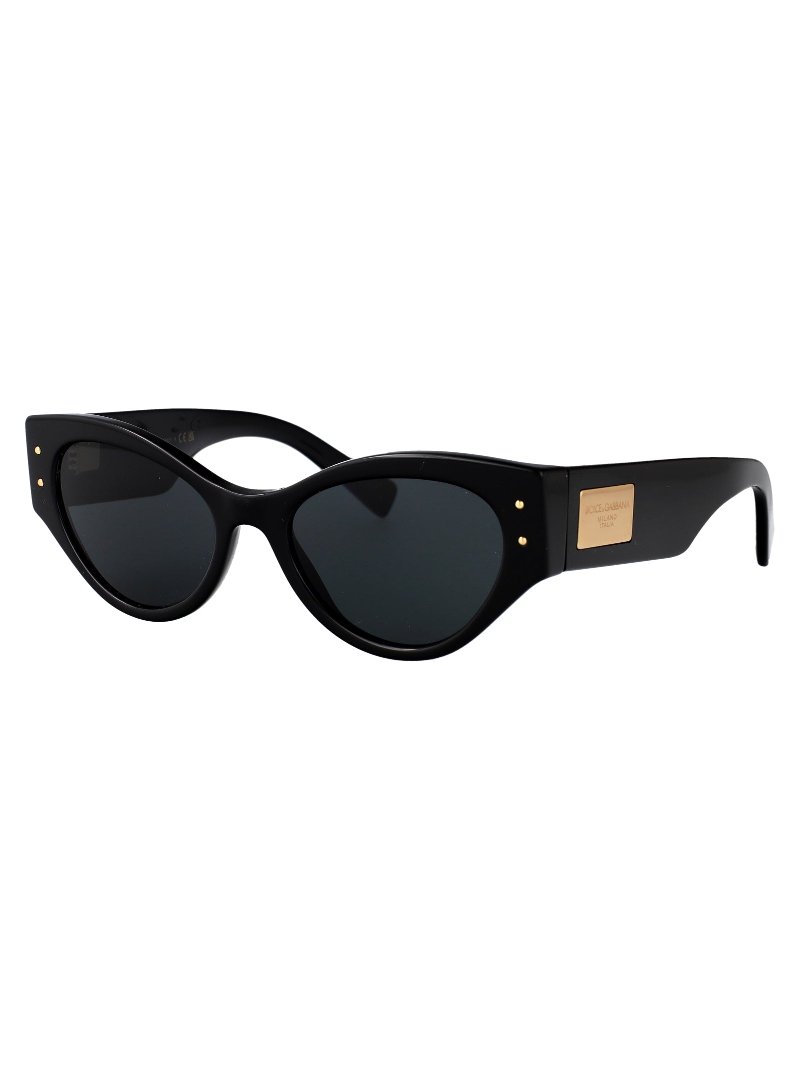 BLACK ACETATE SUNGLASSES Dolce & Gabbana