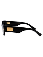 BLACK ACETATE SUNGLASSES Dolce & Gabbana