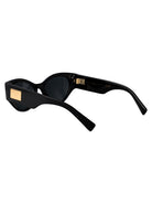 BLACK ACETATE SUNGLASSES Dolce & Gabbana