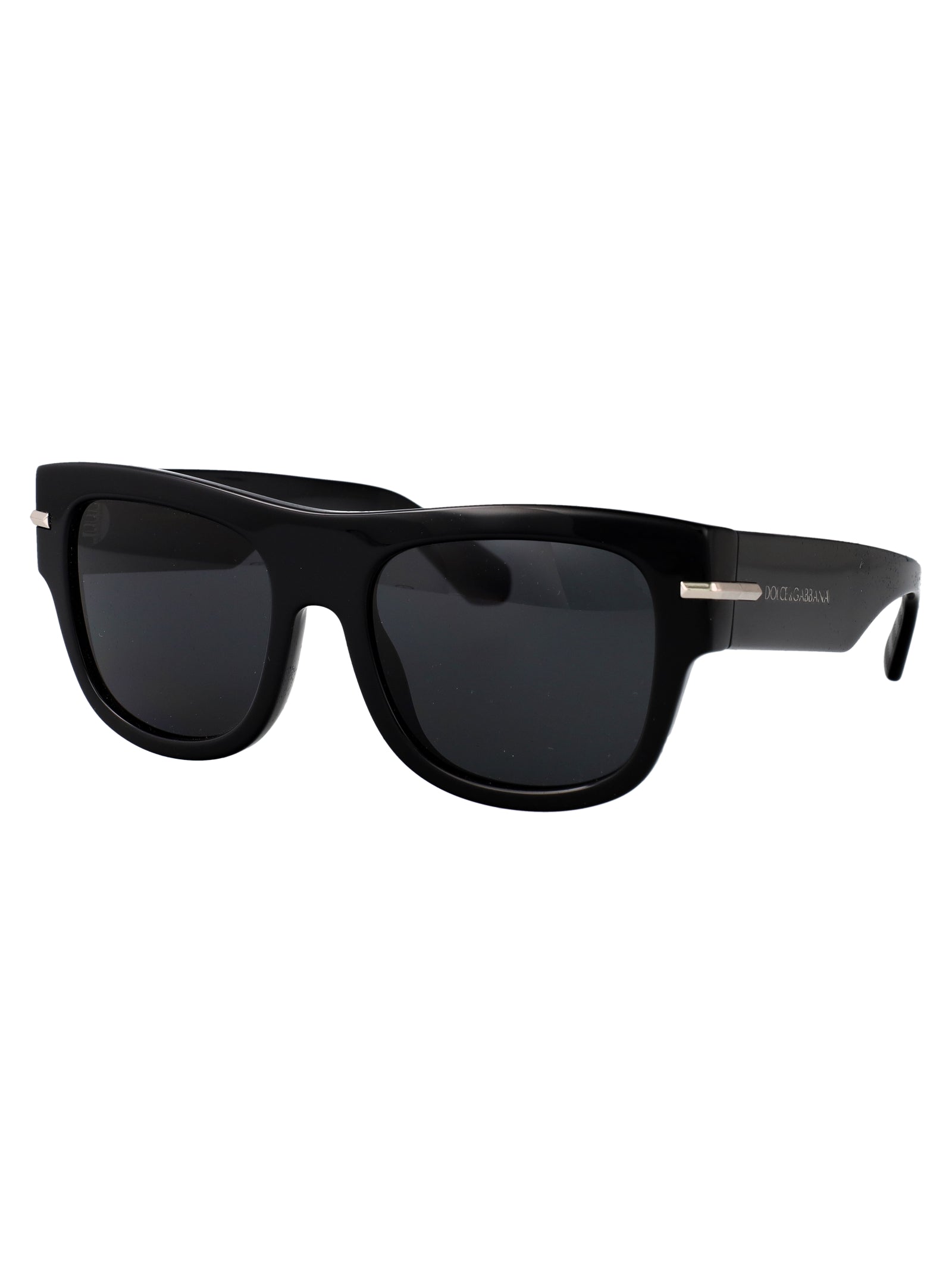 BLACK ACETATE SUNGLASSES Dolce & Gabbana