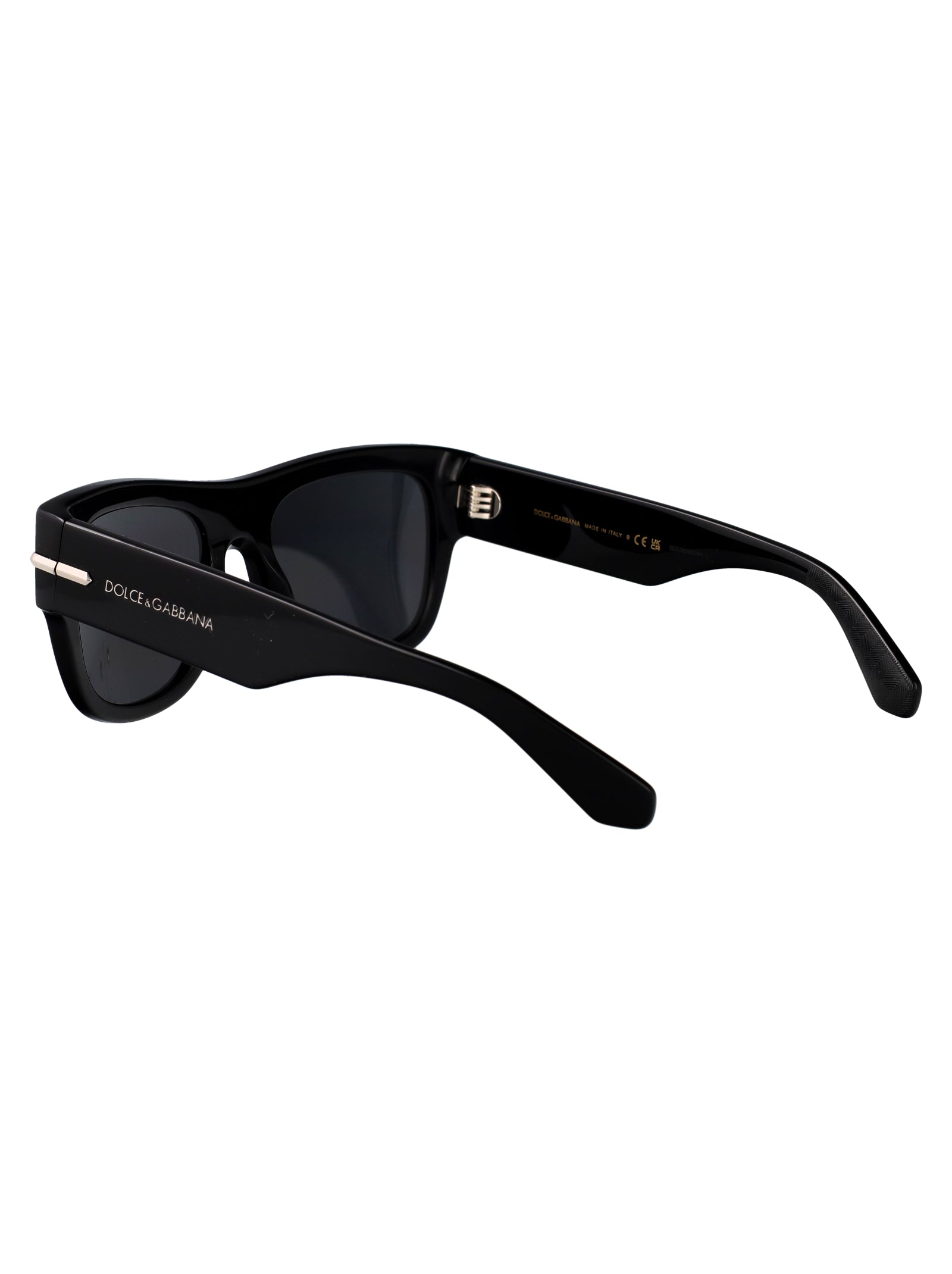 BLACK ACETATE SUNGLASSES Dolce & Gabbana