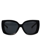 BLACK ACETATE SUNGLASSES Dolce & Gabbana BLACK 56