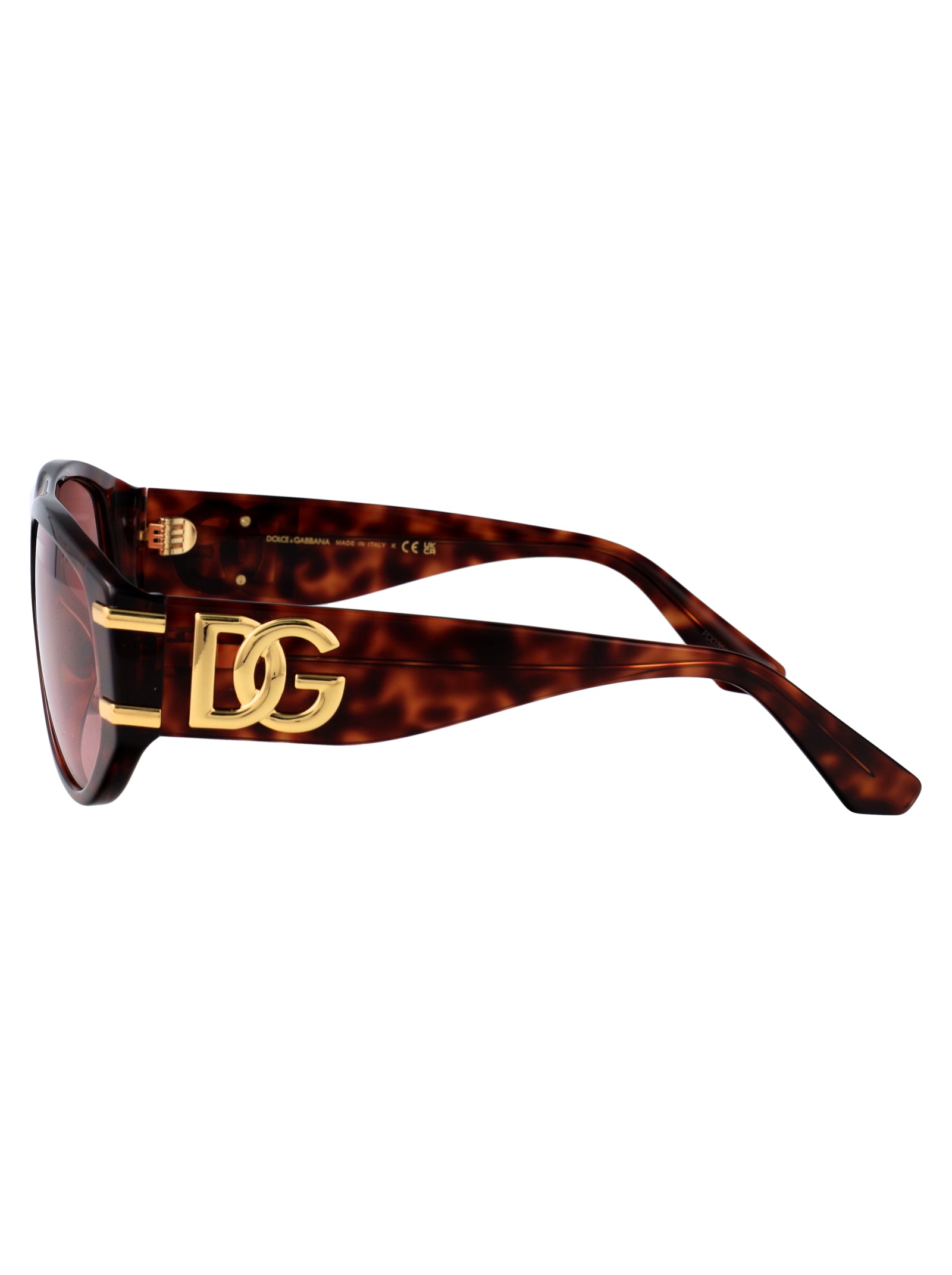TORTOISE ACETATE SUNGLASSES Dolce & Gabbana