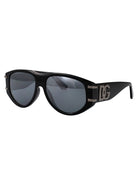 BLACK ACETATE SUNGLASSES Dolce & Gabbana