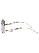 ARGENTO LUCIDO METAL SUNGLASSES Diesel