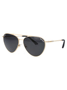 ORO PALLIDO STEEL SUNGLASSES Jimmy Choo
