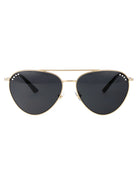 ORO PALLIDO STEEL SUNGLASSES Jimmy Choo ORO PALLIDO 60