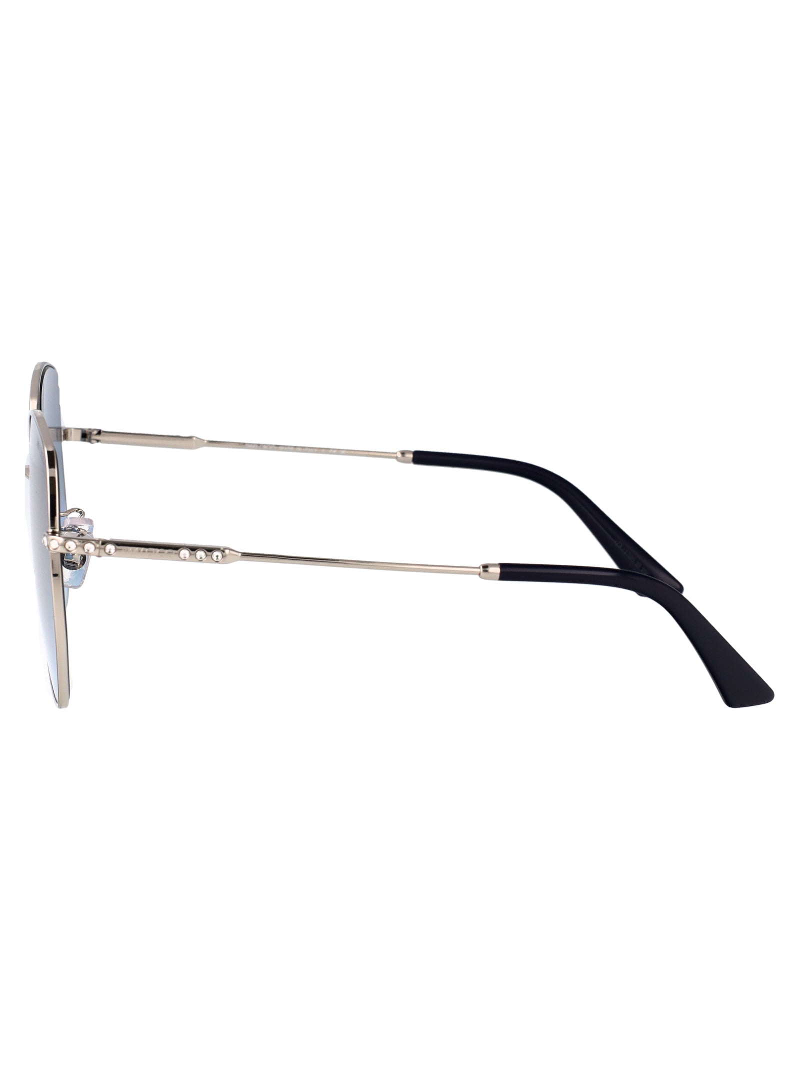 SILVER STEEL SUNGLASSES Jimmy Choo
