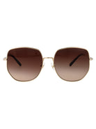 PALE GOLD STEEL SUNGLASSES Jimmy Choo PALE GOLD 58