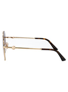PALE GOLD METAL SUNGLASSES Jimmy Choo