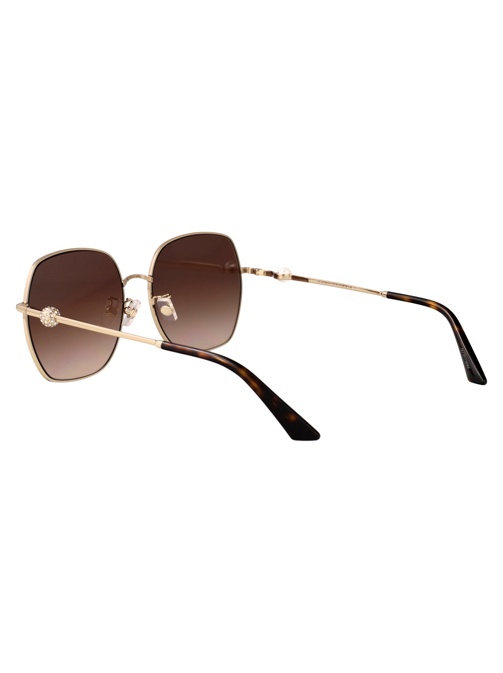 PALE GOLD METAL SUNGLASSES Jimmy Choo