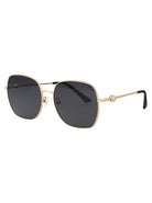 PALE GOLD METAL SUNGLASSES Jimmy Choo