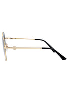 PALE GOLD METAL SUNGLASSES Jimmy Choo