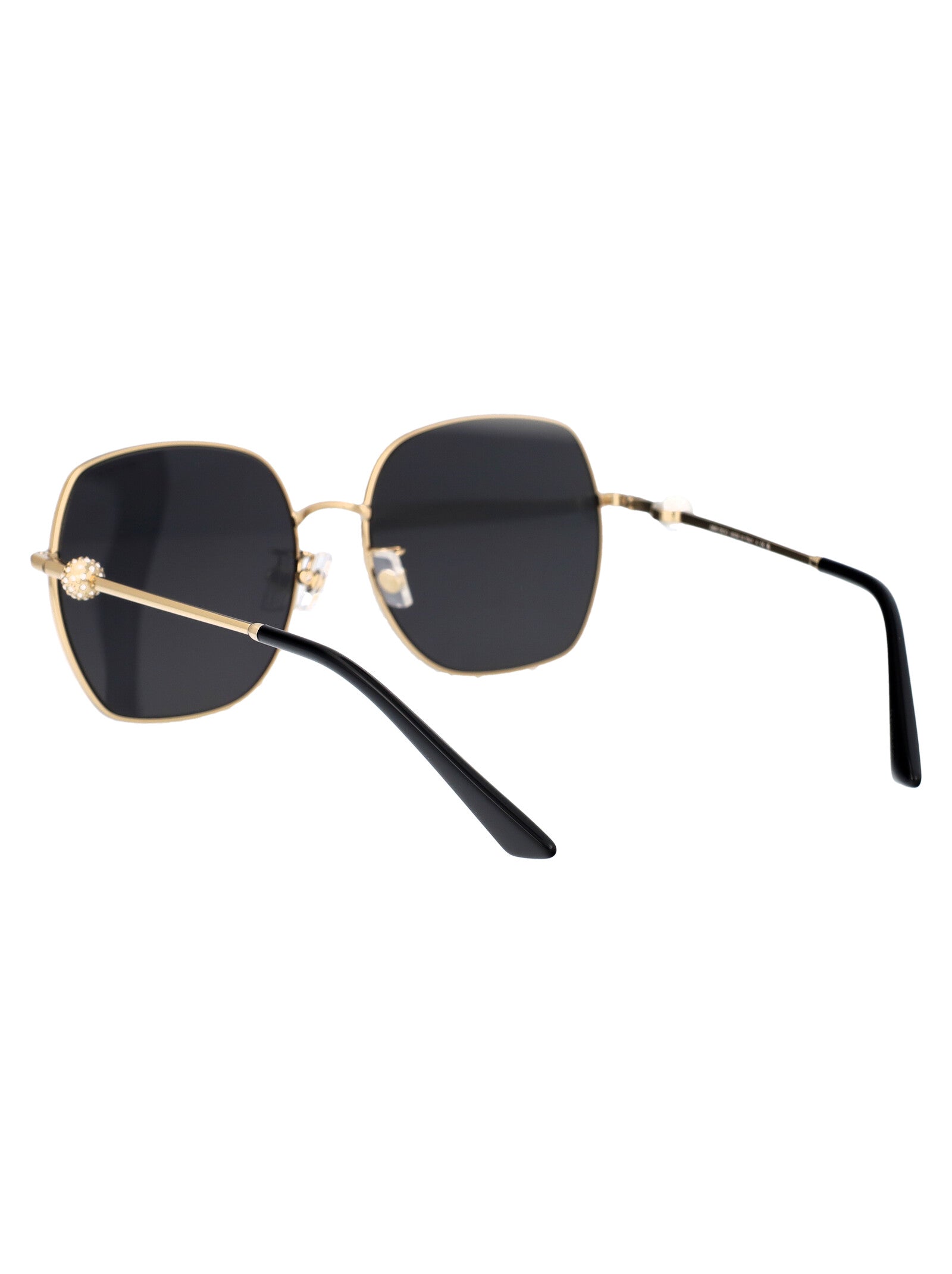 PALE GOLD METAL SUNGLASSES Jimmy Choo