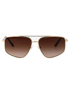 ORO PALLIDO STEEL SUNGLASSES Jimmy Choo ORO PALLIDO 58