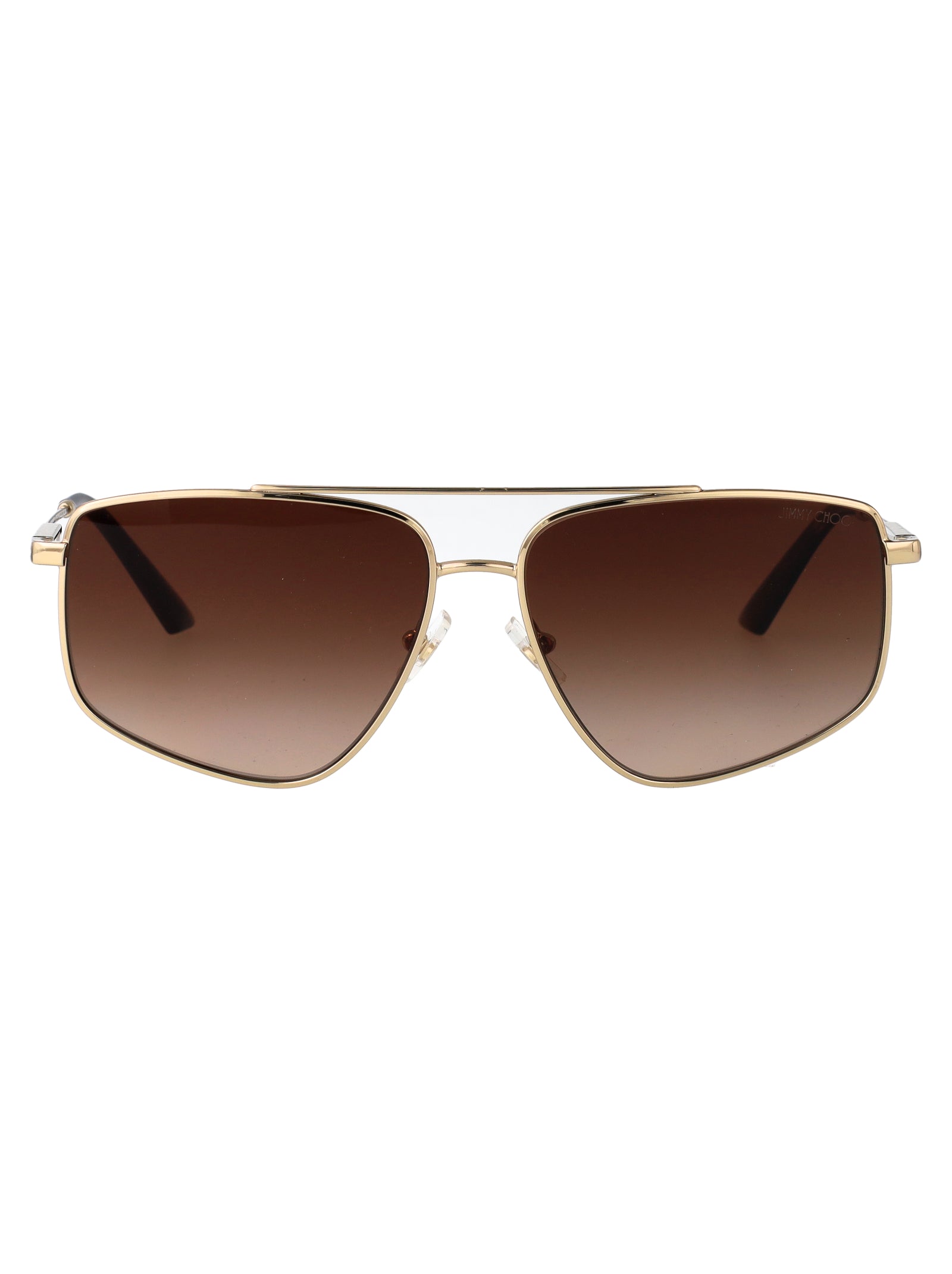 ORO PALLIDO STEEL SUNGLASSES Jimmy Choo ORO PALLIDO 58