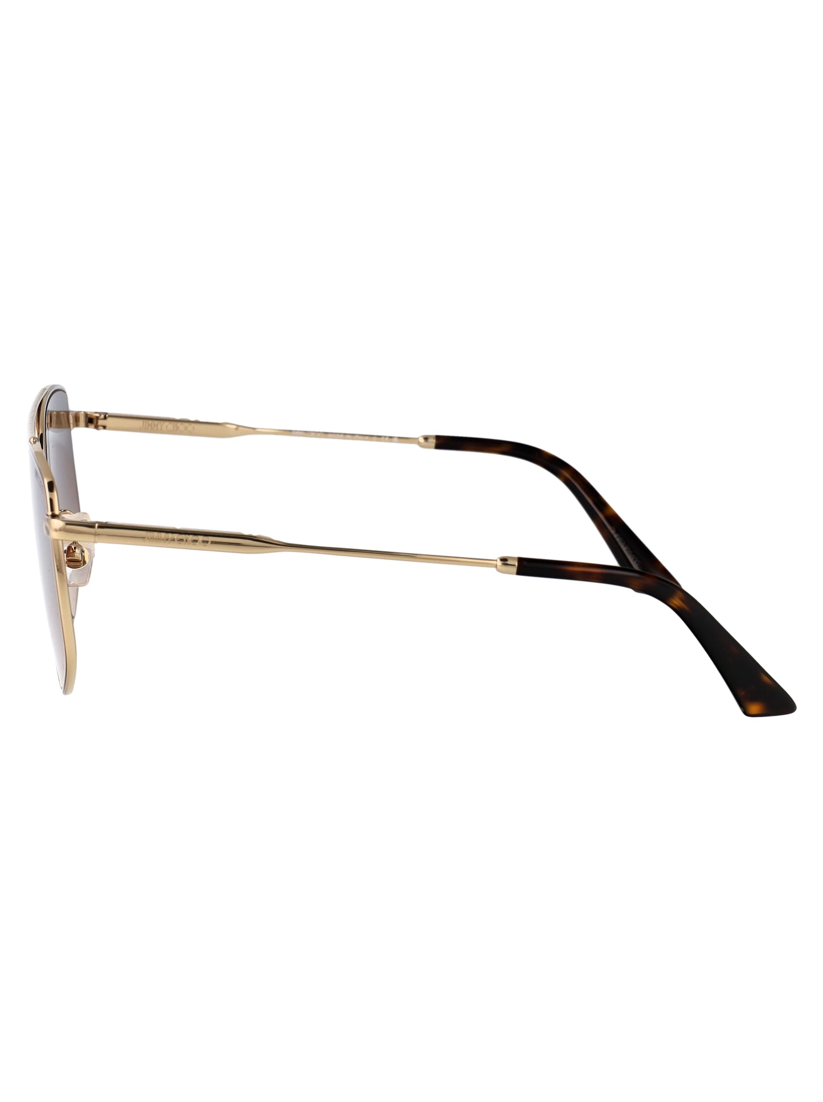 ORO PALLIDO STEEL SUNGLASSES Jimmy Choo