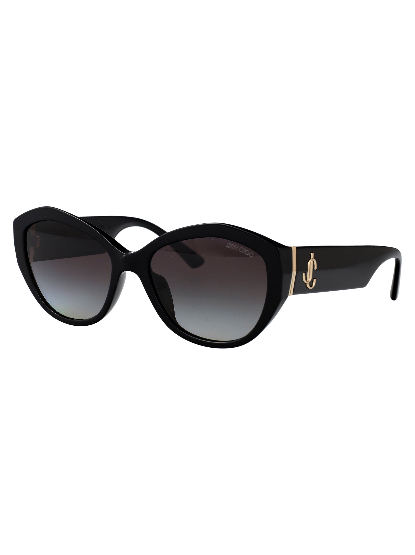 BLACK ACETATE SUNGLASSES Jimmy Choo