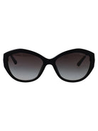 BLACK ACETATE SUNGLASSES Jimmy Choo BLACK 55