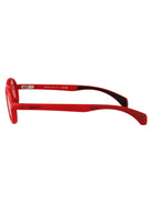 MATTE MILKY RED INJECTATE SUNGLASSES Moncler