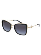 LIGHT GOLD/BLACK METAL SUNGLASSES Michael Kors
