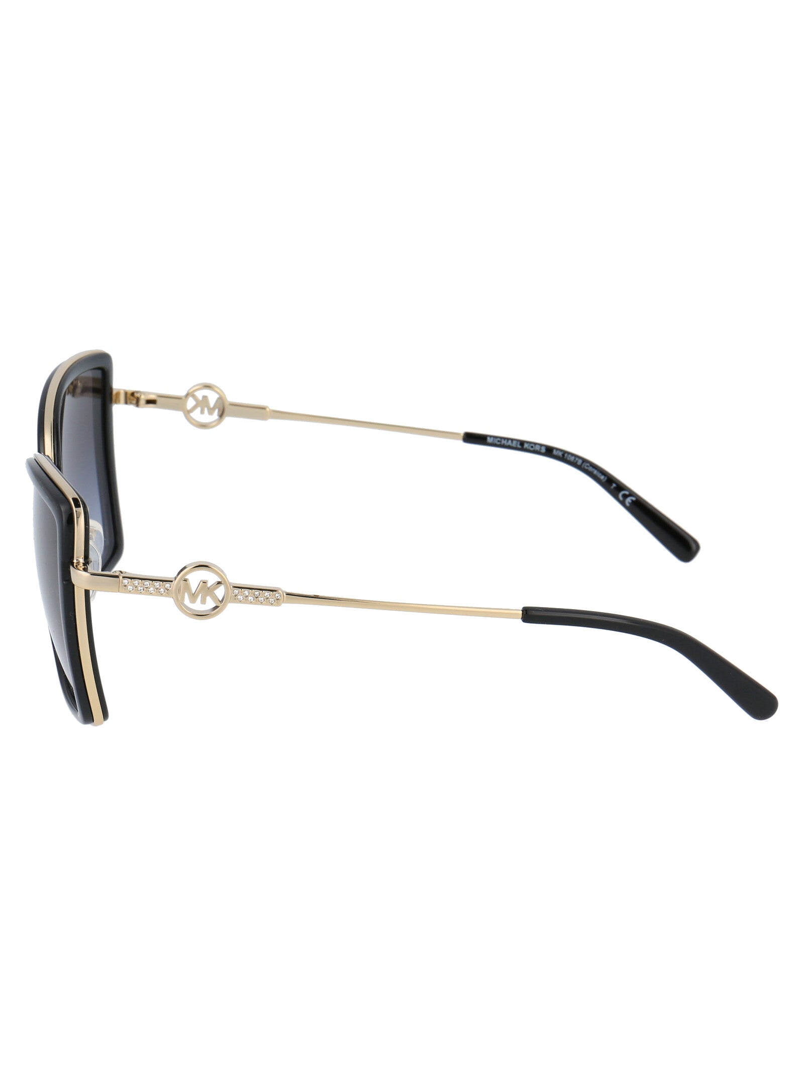 LIGHT GOLD/BLACK METAL SUNGLASSES Michael Kors