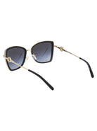 LIGHT GOLD/BLACK METAL SUNGLASSES Michael Kors