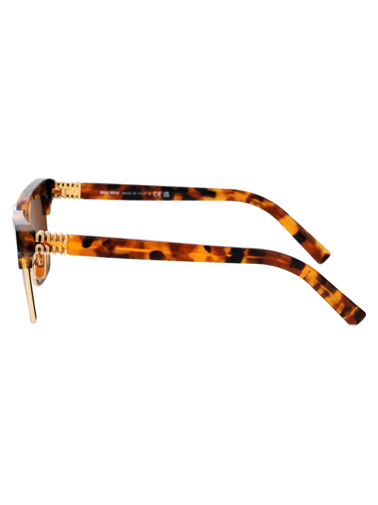HAVANA CHIARO ACETATE SUNGLASSES Miu Miu