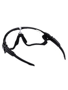 POLISHED BLACK ACETATE SUNGLASSES Oakley