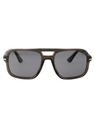 SMOKE ACETATE SUNGLASSES Persol SMOKE 55