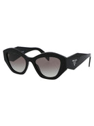 BLACK ACETATE SUNGLASSES Prada