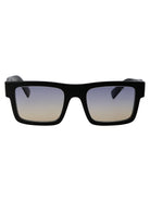 BLACK ACETATE SUNGLASSES Prada BLACK 52