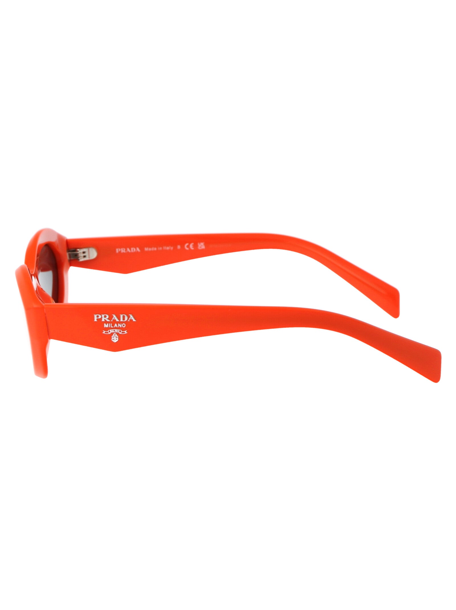 ORANGE ACETATE SUNGLASSES Prada