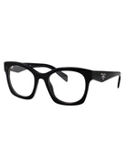 BLACK ACETATE GLASSES Prada