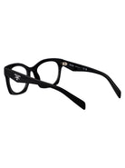 BLACK ACETATE GLASSES Prada