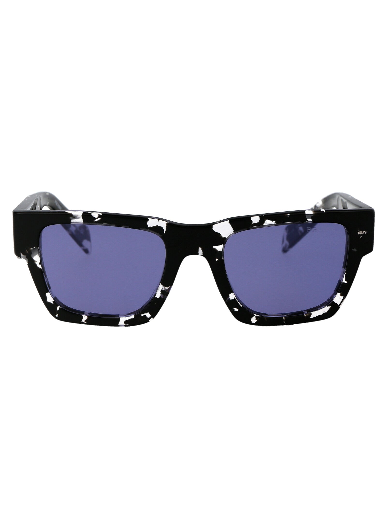 TORTOISE BLACK CRYSTAL ACETATE SUNGLASSES Prada TORTOISE BLACK CRYSTAL 50