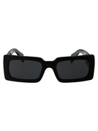 BLACK ACETATE SUNGLASSES Prada BLACK 52