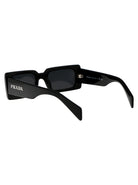 BLACK ACETATE SUNGLASSES Prada