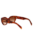 COGNAC TARTARUGATO ACETATE SUNGLASSES Prada