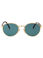 SHINY GOLD METAL SUNGLASSES Prada SHINY GOLD 53